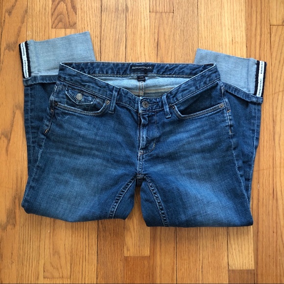 Banana Republic cuffed denim Capri - Picture 2 of 4